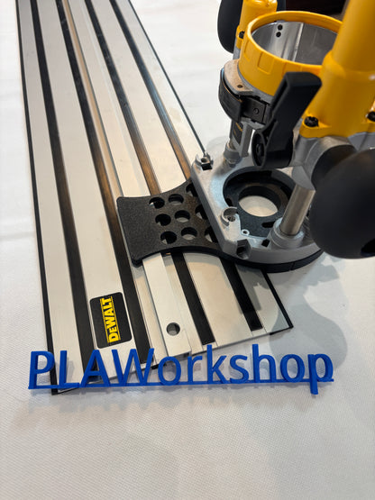 TOOLAX Adaptor to fit Dewalt Guide rail for Dewalt Routers: D26203, D26204 & DCW604