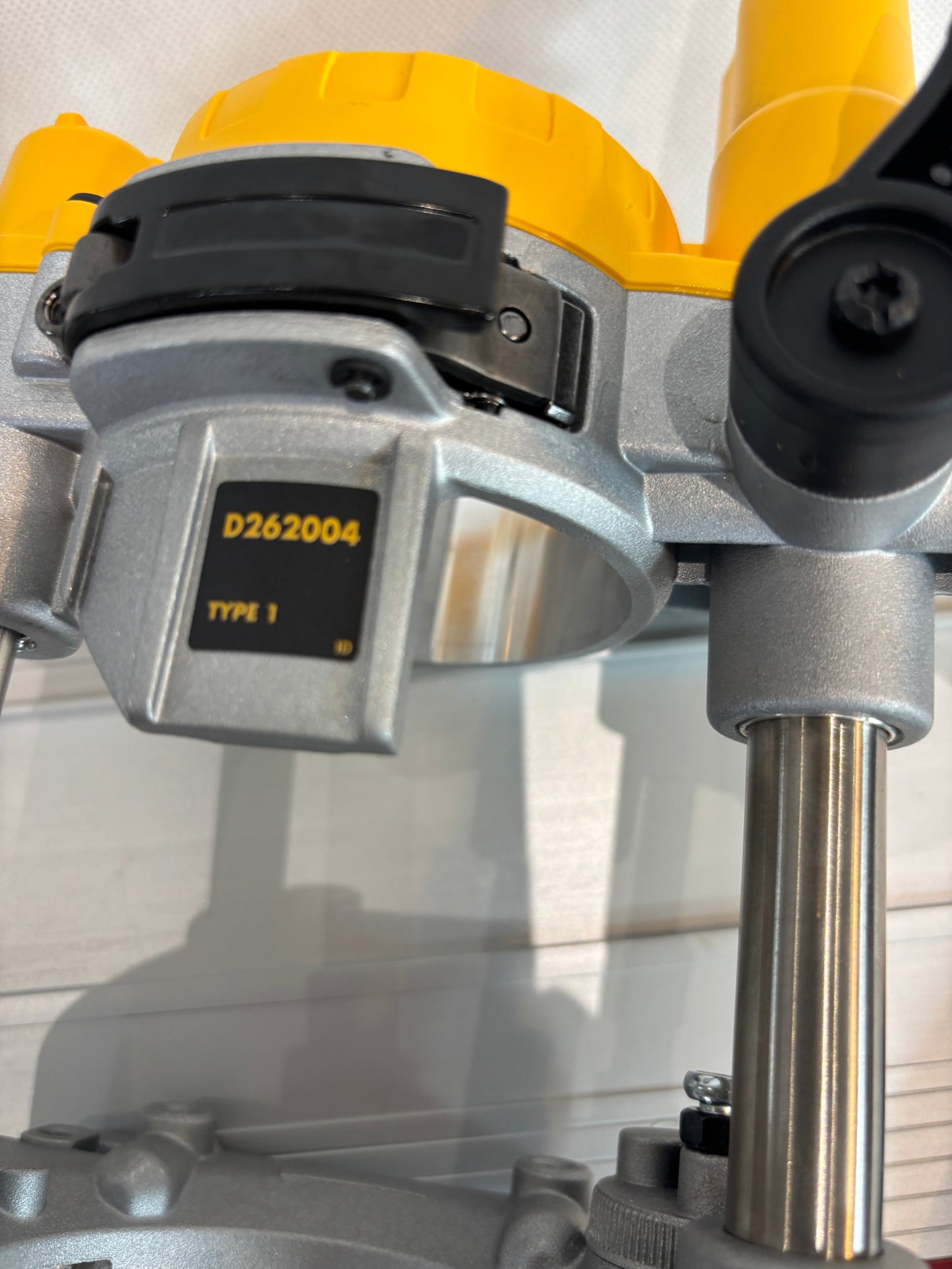 TOOLAX Adaptor to fit Mafell Guide rail for Dewalt Routers: D26203, D26204 & DCW604