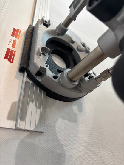 TOOLAX Adaptor to fit Mafell Guide rail for Dewalt Routers: D26203, D26204 & DCW604