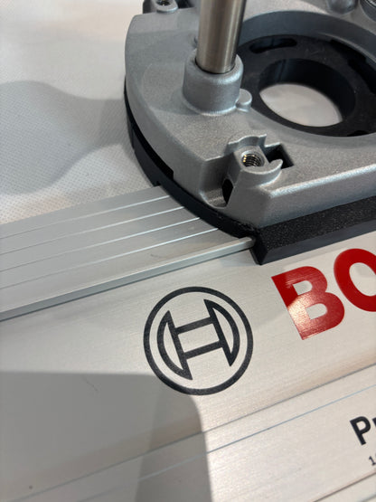 TOOLAX Adaptor to fit Bosch Guide rail for Dewalt Routers: D26203, D26204 & DCW604