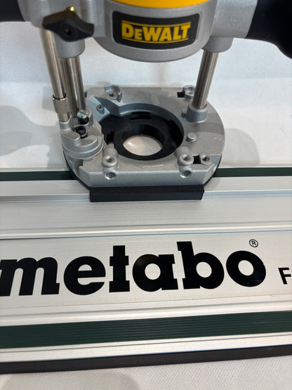 TOOLAX Adaptor to fit Metabo Guide rail for Dewalt Routers: D26203, D26204 & DCW604