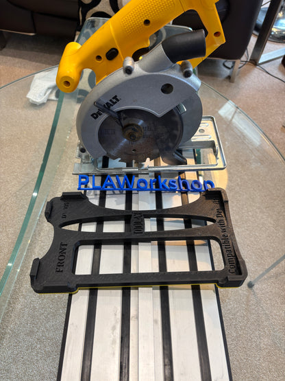 TOOLAX Adaptor / Slik plate / Shoe Compatible with the Dewalt DW935 Circular Saw to fit Dewalt Guide rail