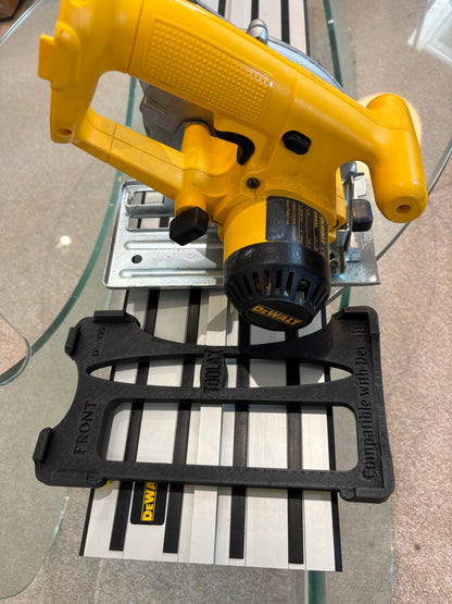 TOOLAX Adaptor / Slik plate / Shoe Compatible with the Dewalt DW935 Circular Saw to fit Dewalt Guide rail