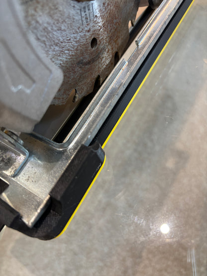 TOOLAX Adaptor / Slik plate / Shoe Compatible with the Dewalt DW935 Circular Saw to fit Dewalt Guide rail