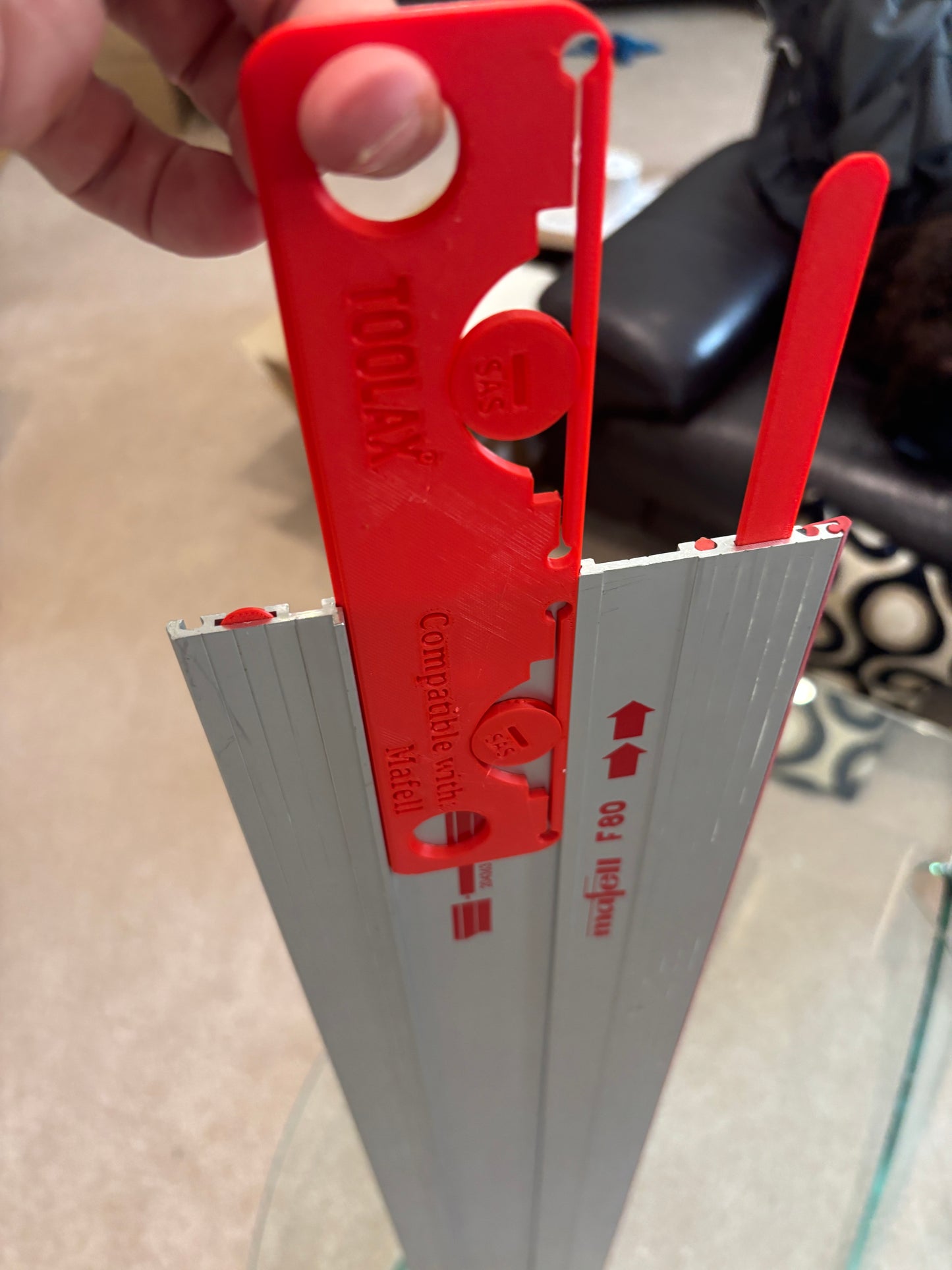 TOOLAX Connector Compatible with Mafell Guide Rails (F-SV / F-VS)- Fast, Precise and Secure