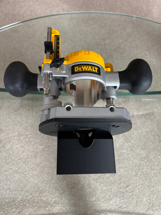 TOOLAX Edge banding attachment for Dewalt routers DCW604 D26203 D26204 via D262004 Plunge Base attachment