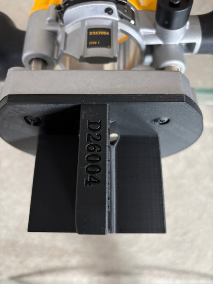 TOOLAX Edge banding attachment for Dewalt routers DCW604 D26203 D26204 via D262004 Plunge Base attachment