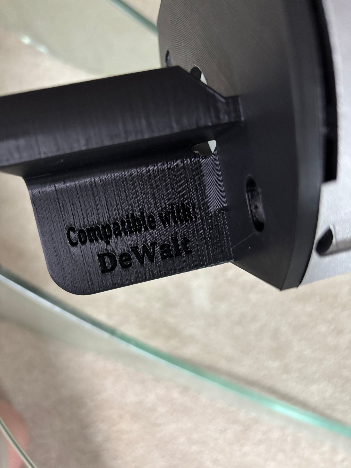 TOOLAX Edge banding attachment for Dewalt routers DCW604 D26203 D26204 via D262004 Plunge Base attachment