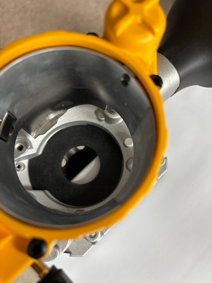 TOOLAX Edge banding attachment for Dewalt routers DCW604 D26203 D26204 via D262004 Plunge Base attachment