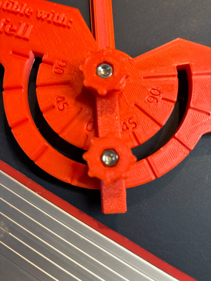 TOOLAX Fully Variable Adjustable Angle Guide Rail Fence Attachment for Mafell Guide Rails