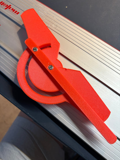 TOOLAX Fully Variable Adjustable Angle Guide Rail Fence Attachment for Mafell Guide Rails