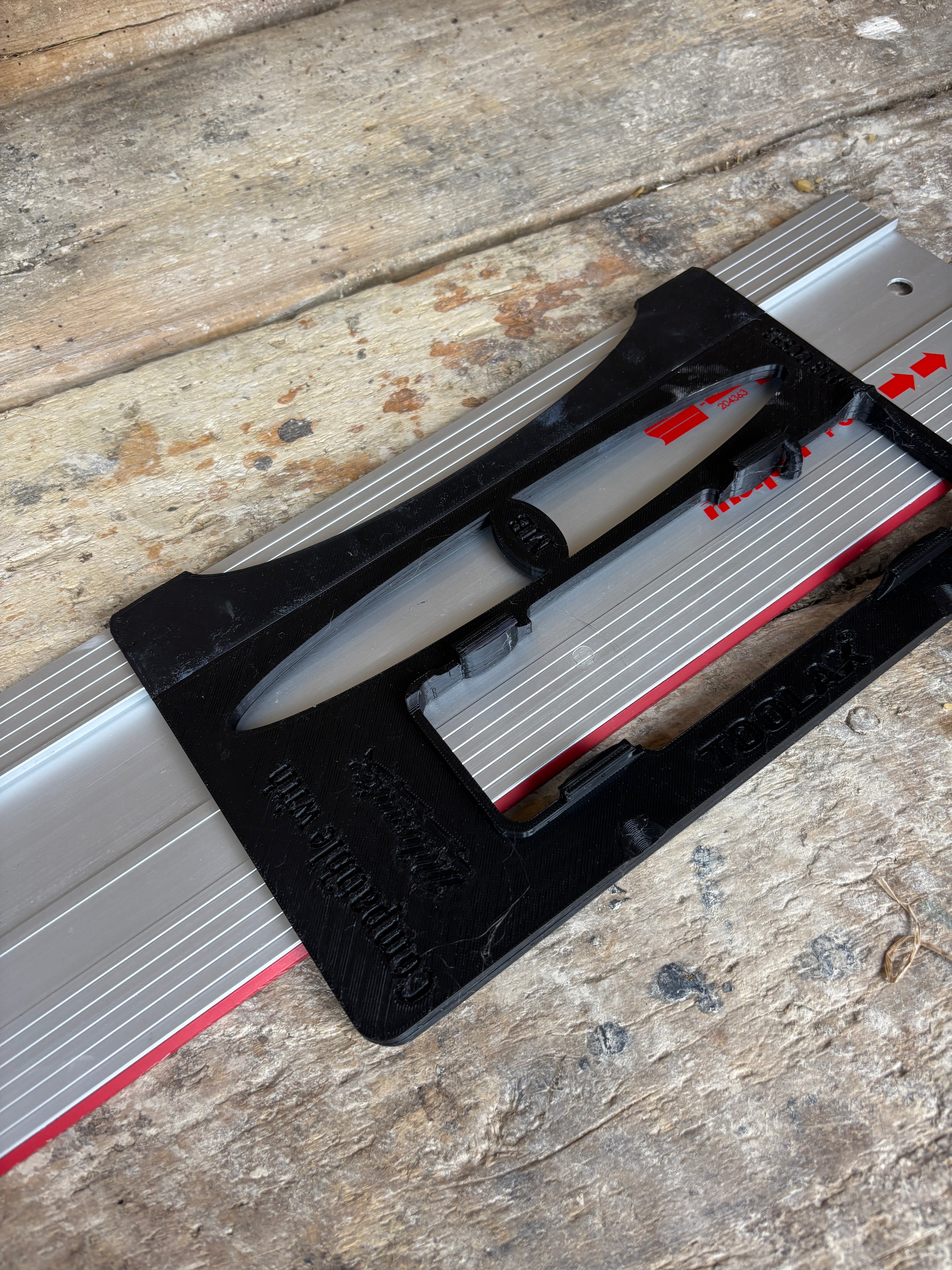 Milwaukee M18 CCS55 Adaptor base / Skid plate for Circular Saw to fit Mafell Guide rail