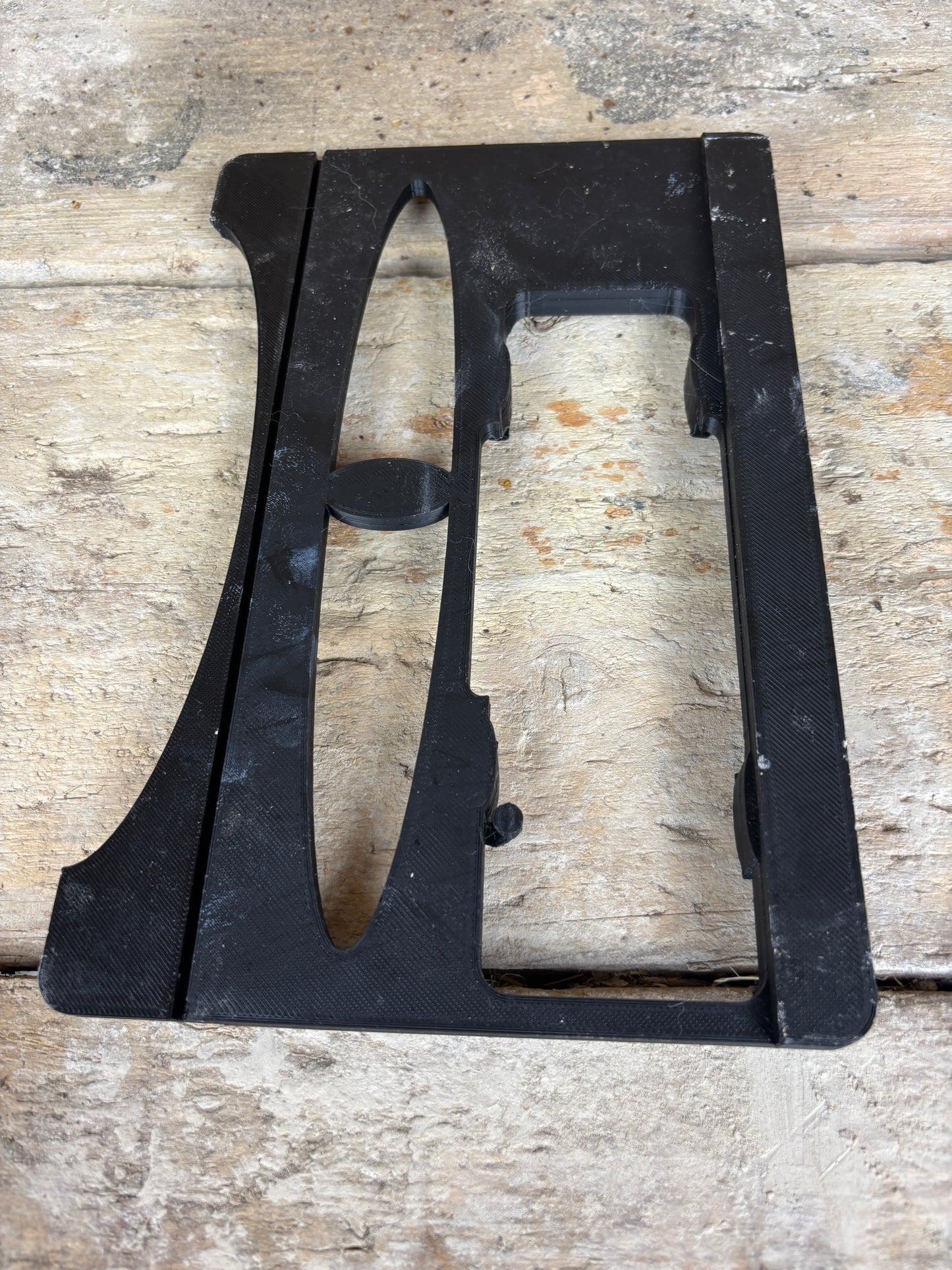 TOOLAX adaptor for Milwaukee M18 CCS55 Adaptor base / Skid plate for Circular Saw to fit Mafell Guide rail