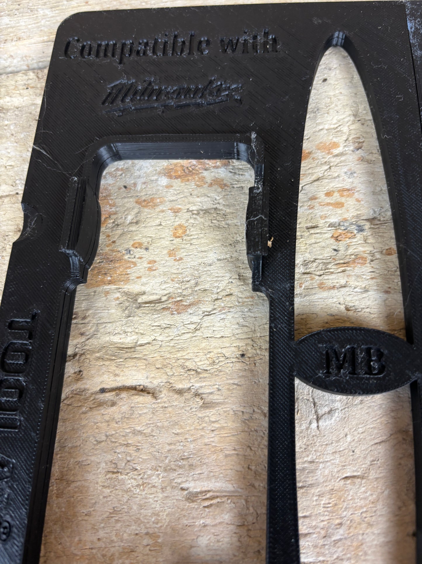 TOOLAX adaptor for Milwaukee M18 CCS55 Adaptor base / Skid plate for Circular Saw to fit Mafell Guide rail