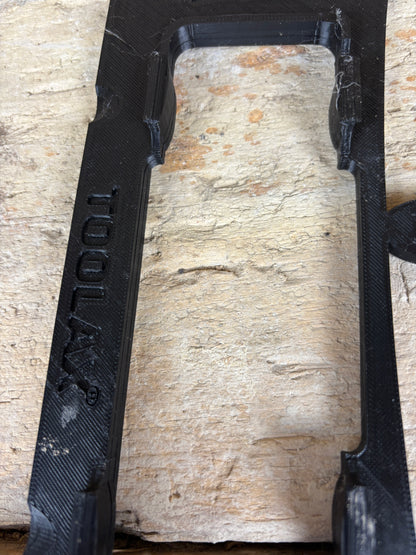 TOOLAX adaptor for Milwaukee M18 CCS55 Adaptor base / Skid plate for Circular Saw to fit Mafell Guide rail