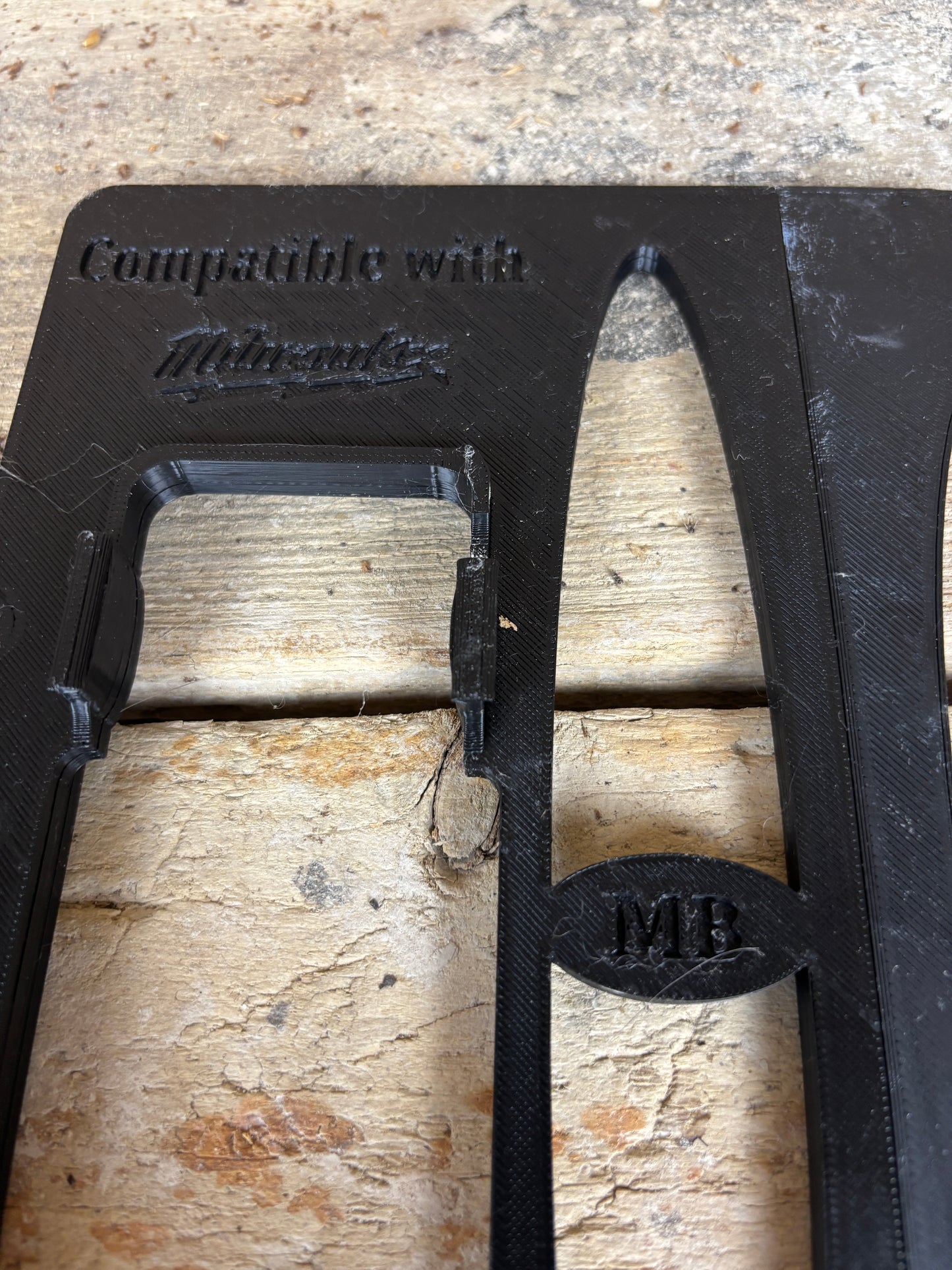 TOOLAX adaptor for Milwaukee M18 CCS55 Adaptor base / Skid plate for Circular Saw to fit Bosch Guide rail