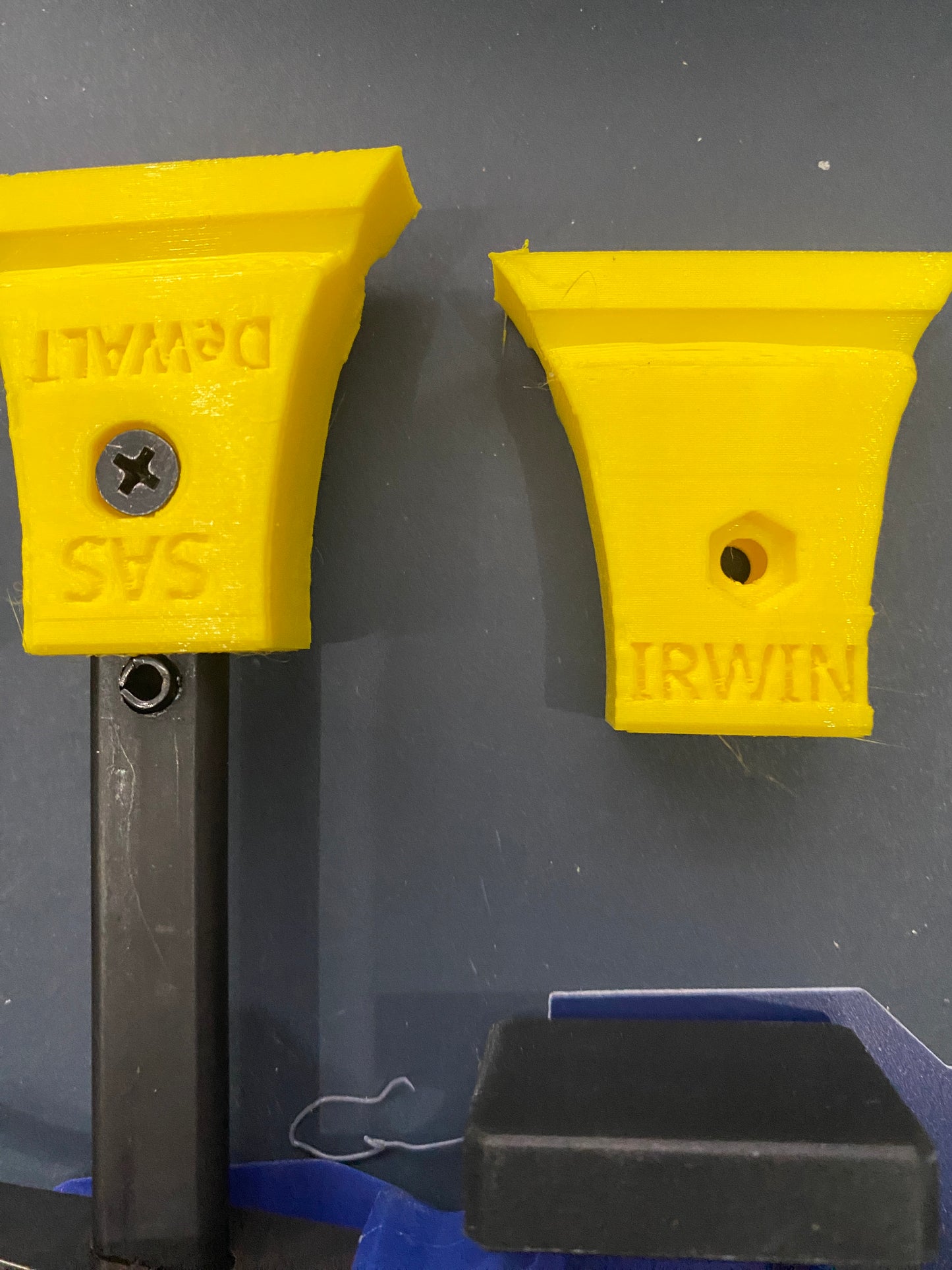 DeWalt track Saw guide rail clamp feet (PK 2) - For Irwin Quick Grip