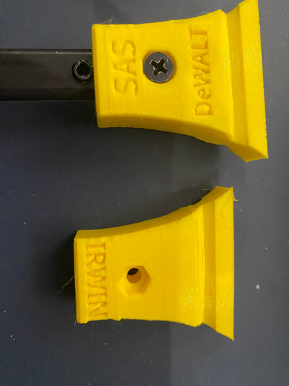 TOOLAX Adaptor Set (2-Pack) – Fits Dewalt Guide Rail - Irwin Quick-Grip Clamps