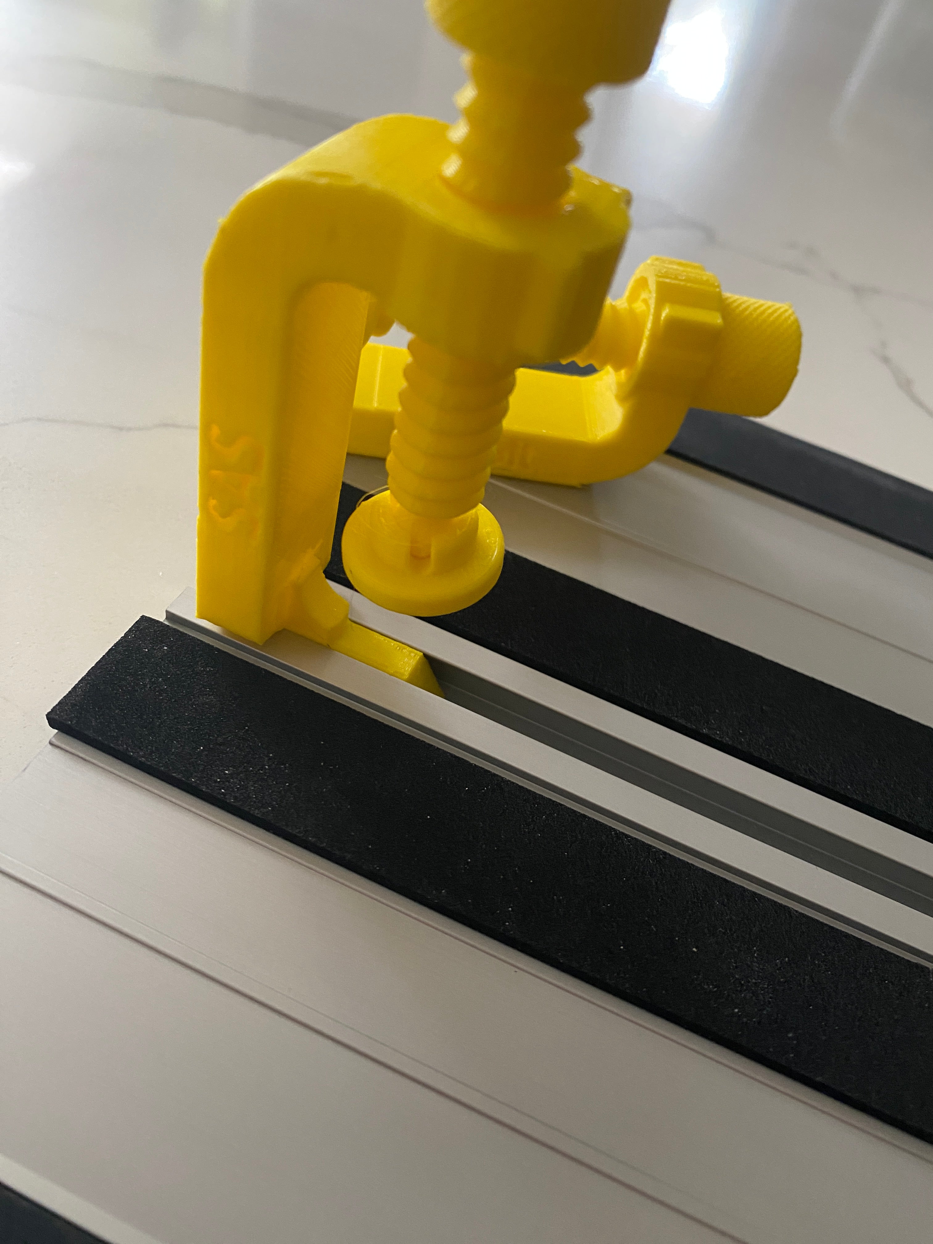 All In One Clamp G-Style - compatible with Dewalt track saw guide rail