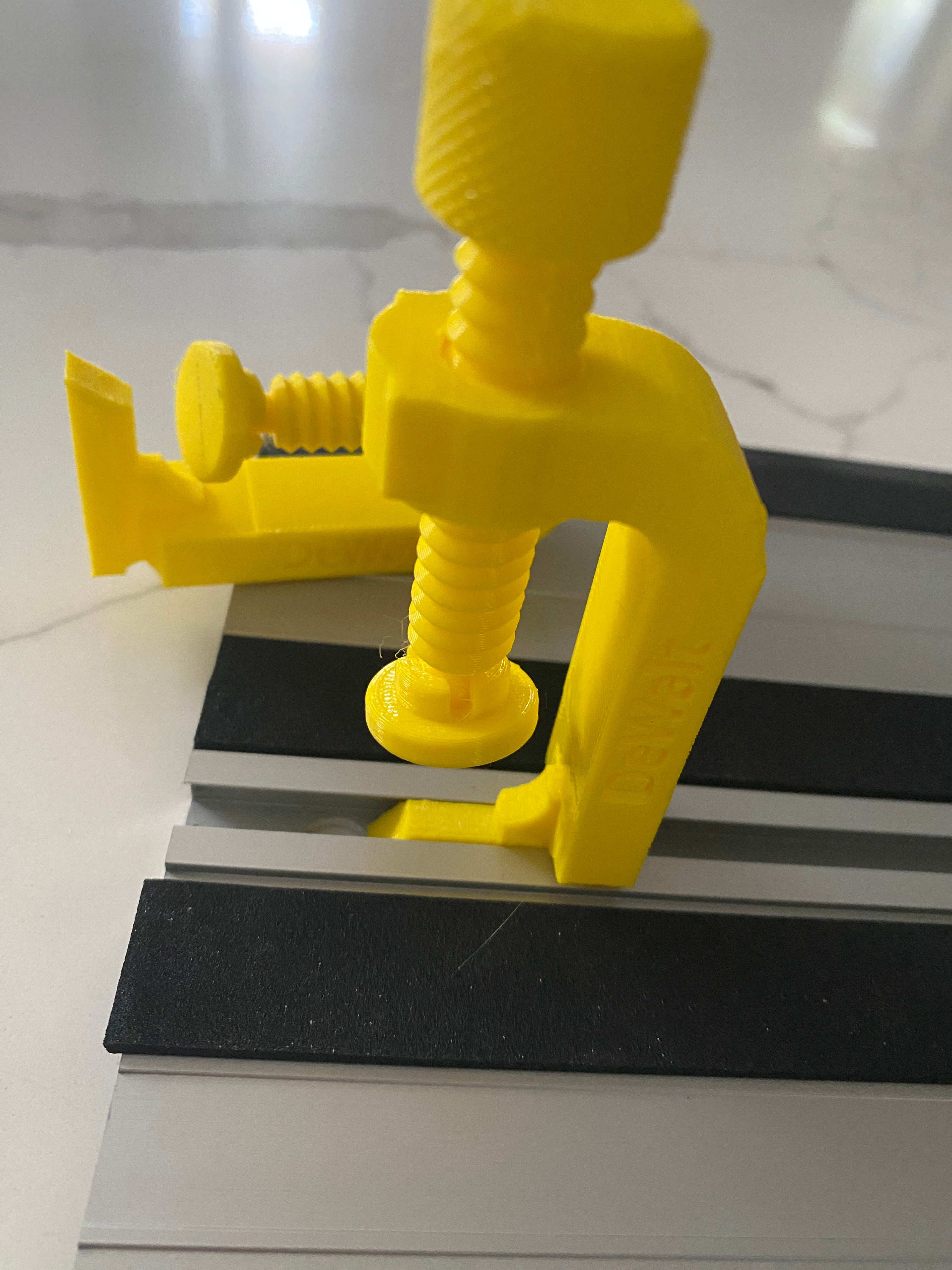 All In One Clamp G-Style - compatible with Dewalt track saw guide rail