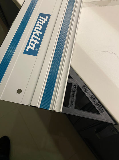 TOOLAX Large Guide Rail Square with 45 & 90 Degree Stops to fit Makita Rail