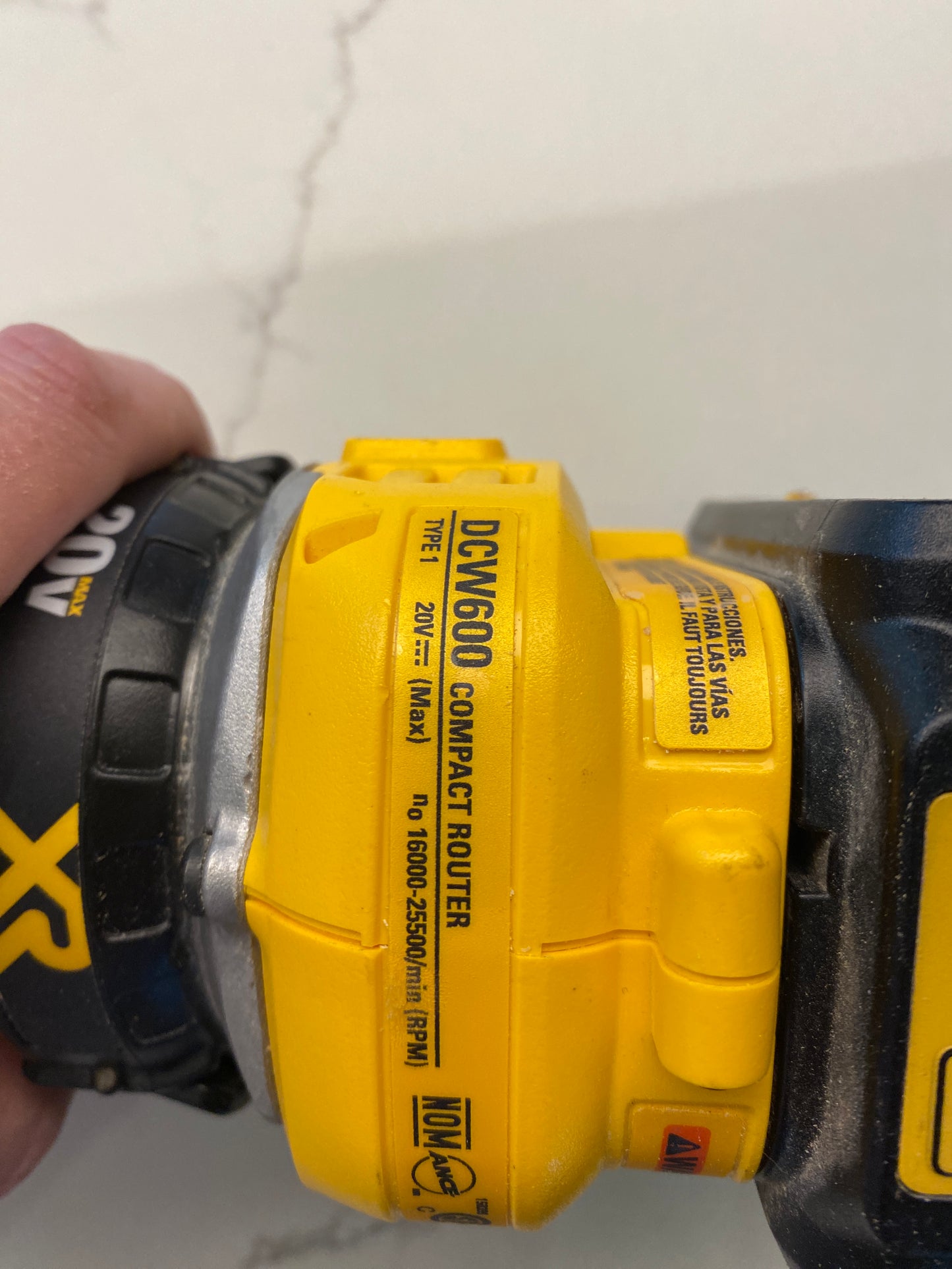 Dewalt DWC600 DWP611 Edge Banding Trim Attachment