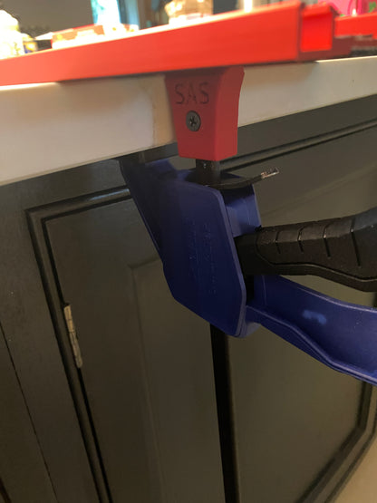 TOOLAX 2-Pack Adaptor for Milwaukee Guide Rail Clamps – Fits Irwin Quick-Grip and Similar Clamps