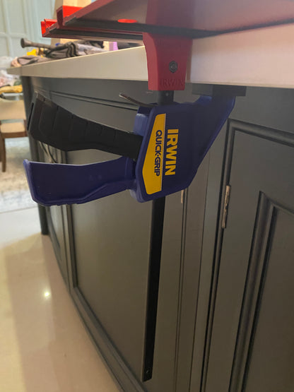 TOOLAX 2-Pack Adaptor for Milwaukee Guide Rail Clamps – Fits Irwin Quick-Grip and Similar Clamps