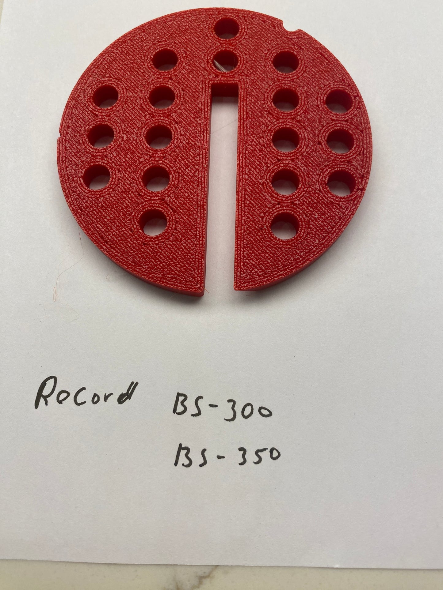 Replacement Bandsaw Table Insert to fit Record BS-300 BS-350