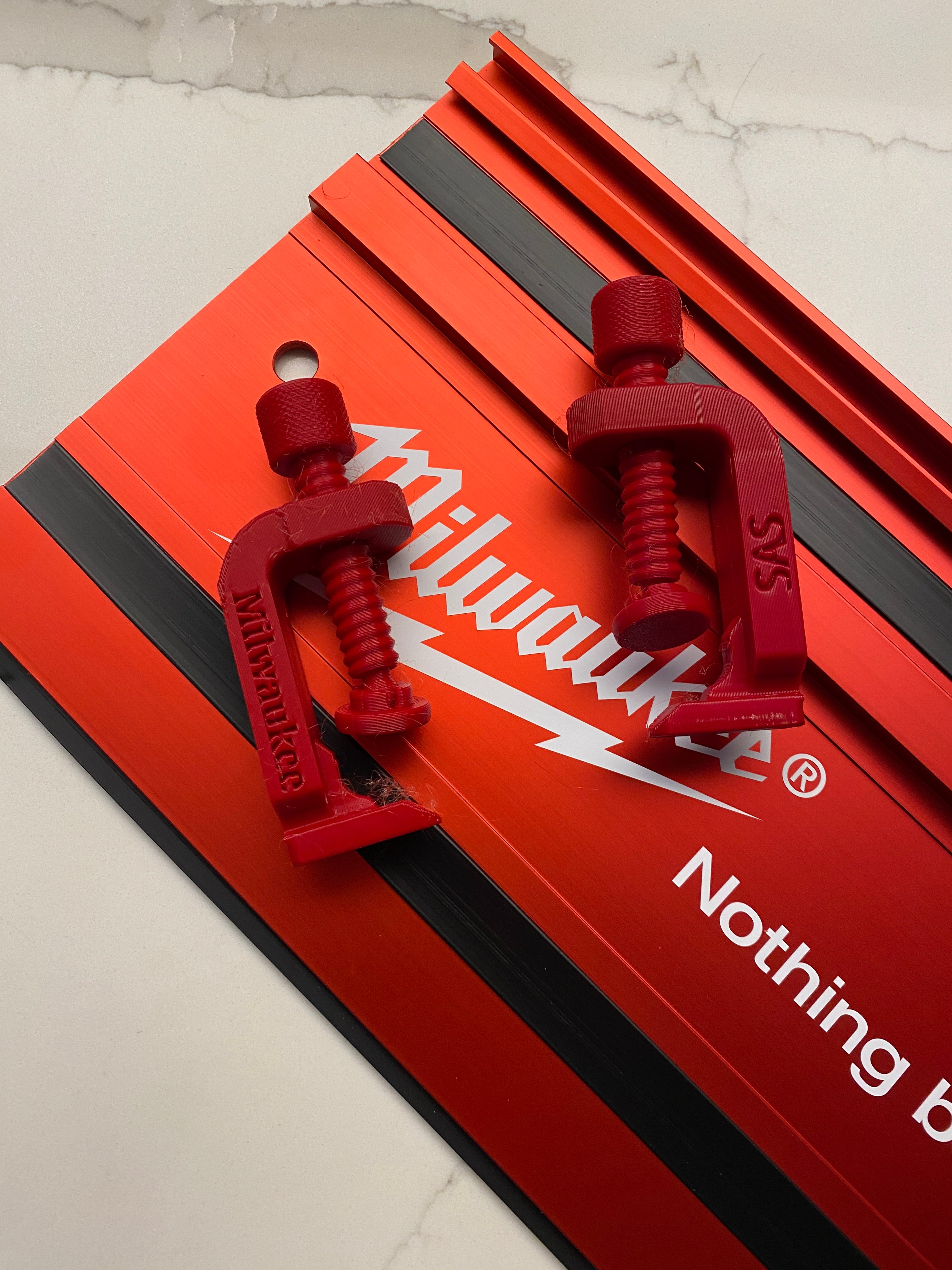 All In One Clamp G Style - compatible with Milwaukee track saw guide rail