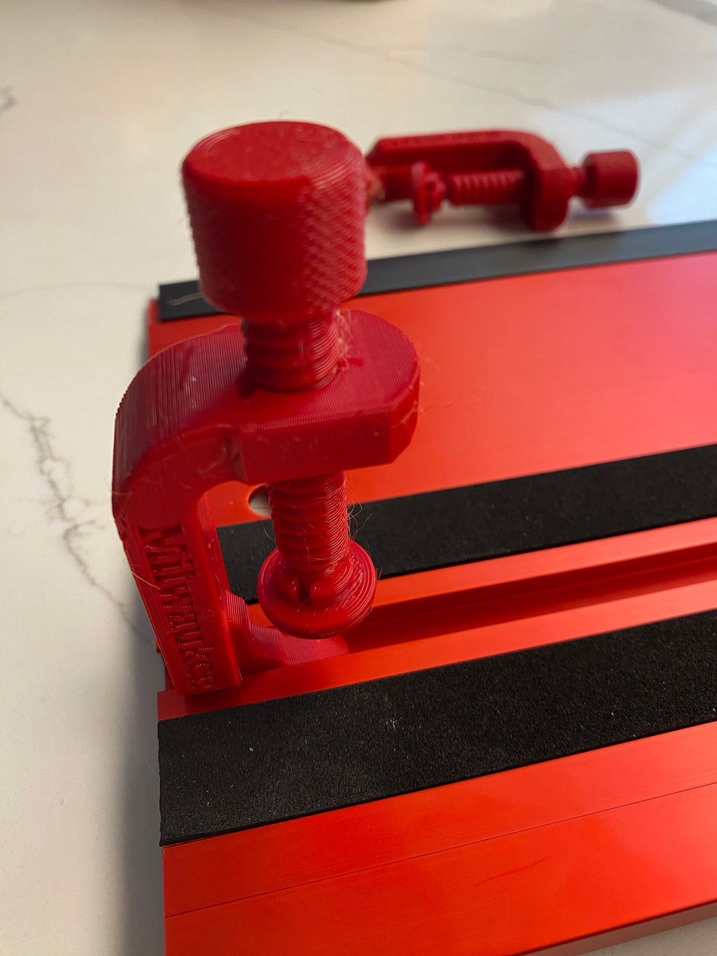 All In One Clamp G Style - compatible with Milwaukee track saw guide rail