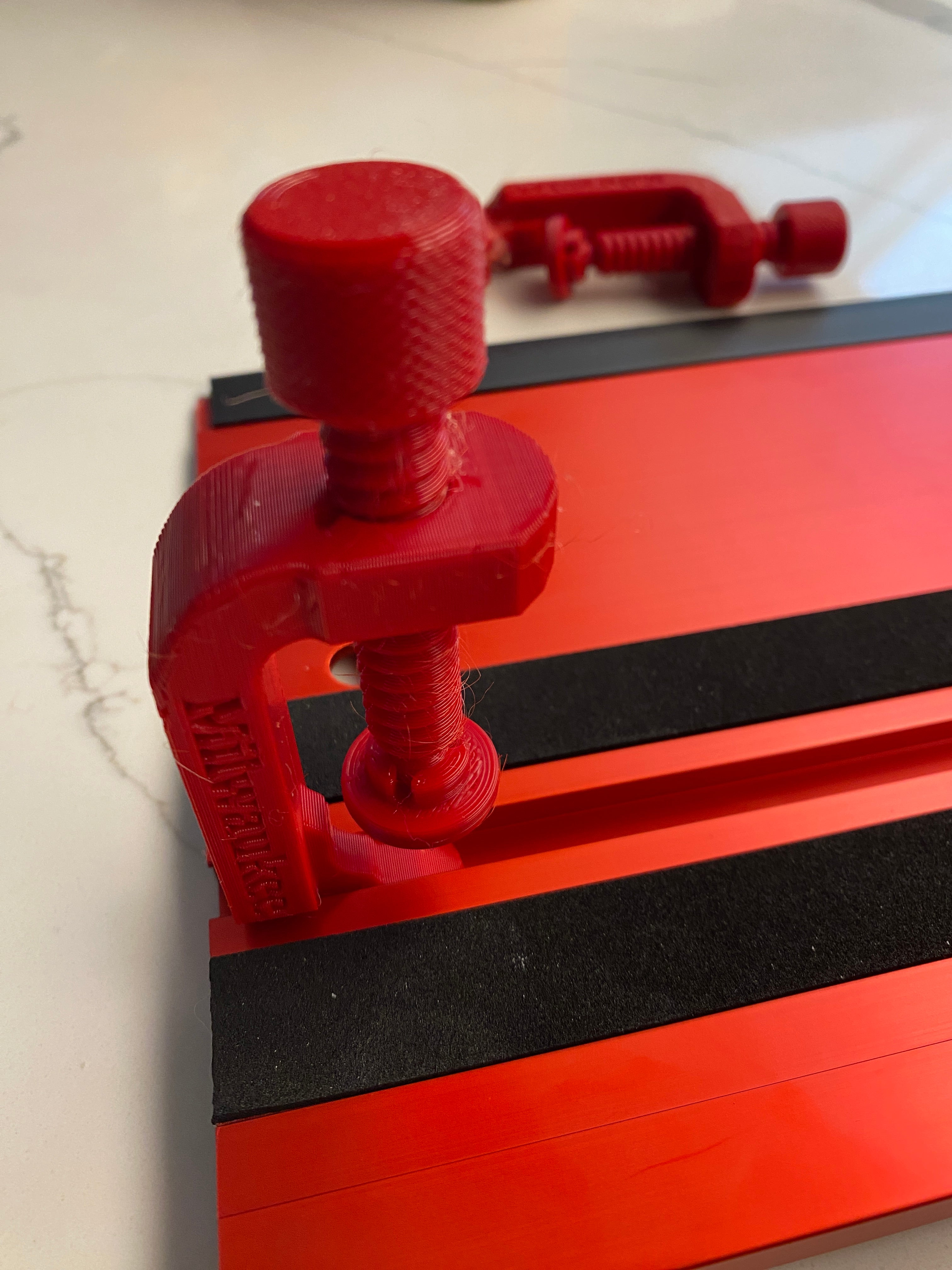 All In One Clamp G Style - compatible with Milwaukee track saw guide rail
