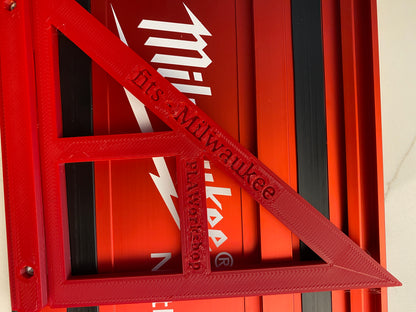 TOOLAX Large Guide Rail Square with 45 & 90 Degree Stops to fit Milwaukee Rail