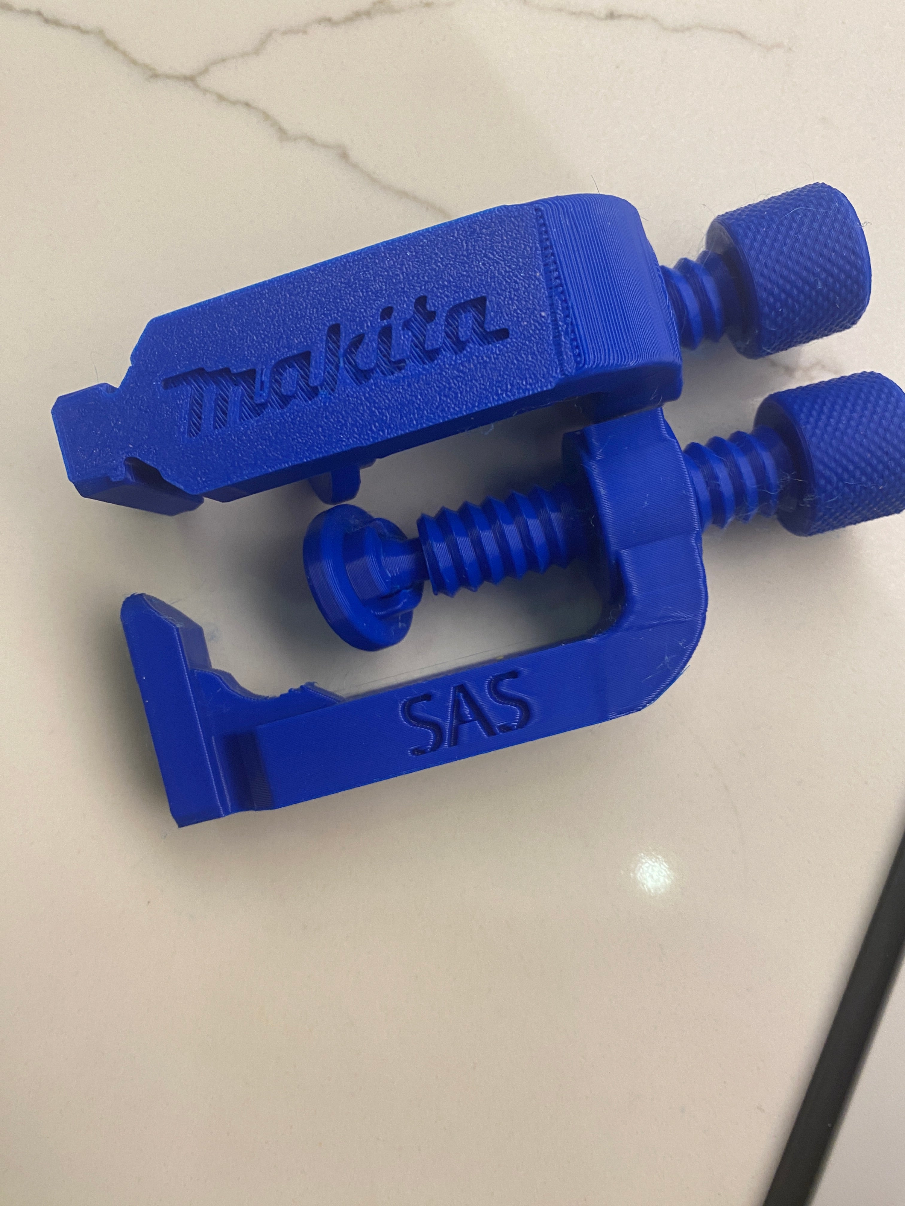 All in One Clamp G Style - compatible with Makita track saw guide rail