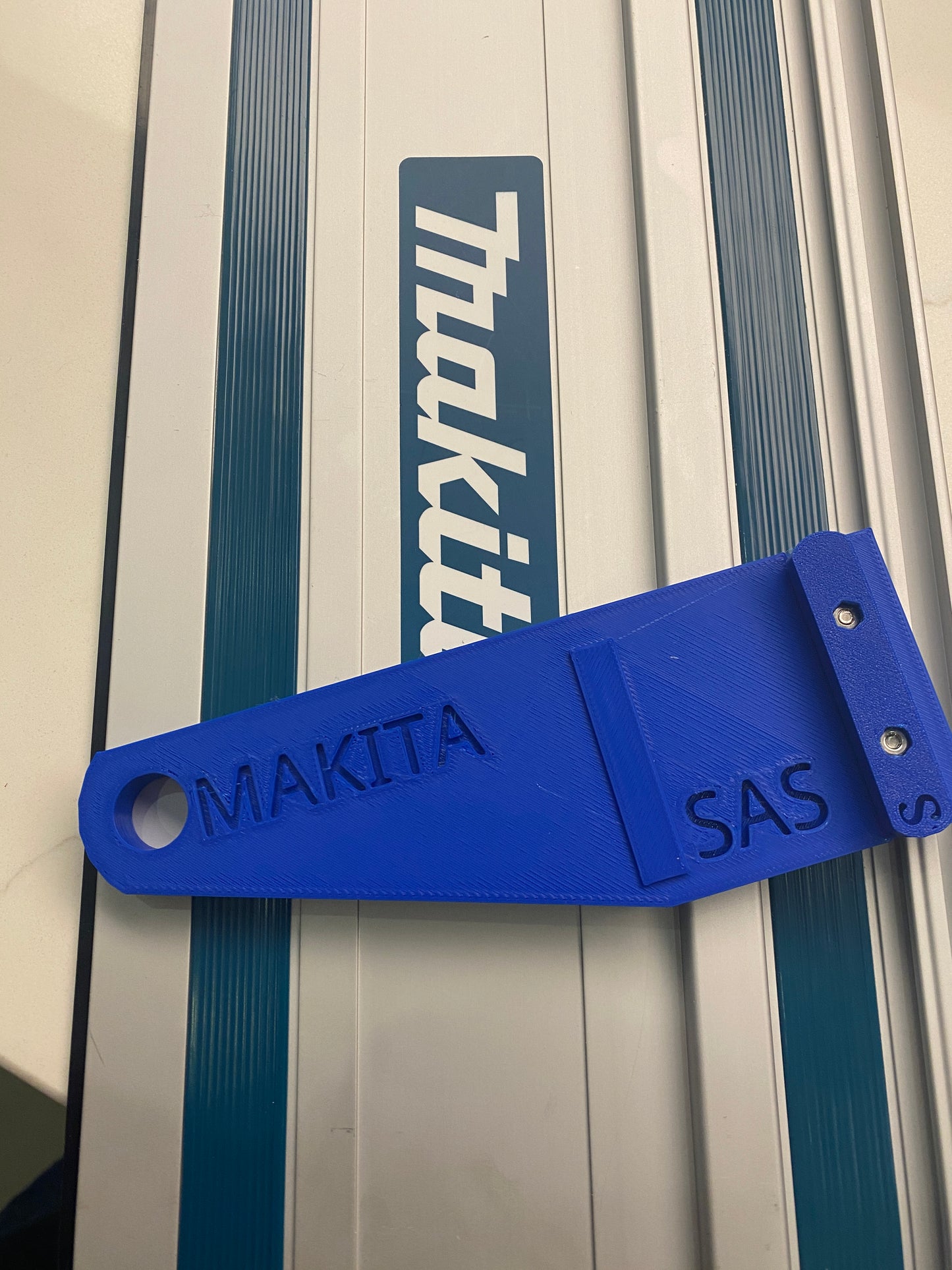 Makita 90 degree Angle Stop for Track saw guide rail Square