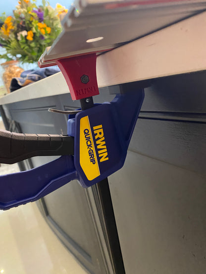 Mafell /Flex Track Saw FSN guide rail clamp feet (PK 2) - For Irwin Quick Grip