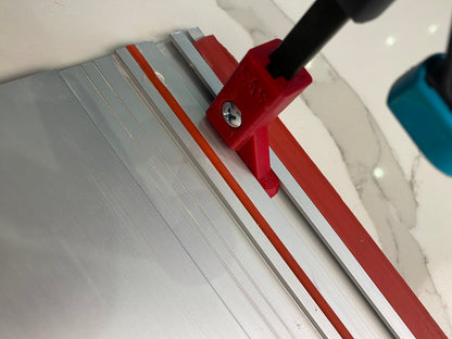 Mafell /Flex track Saw FSN guide rail clamp feet - to fit Wolfcraft clamp (PK-2)