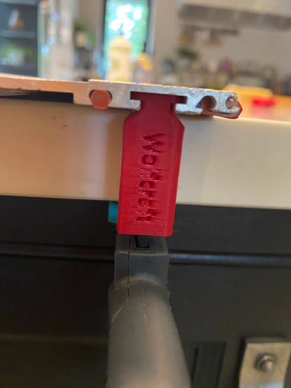 Mafell /Flex track Saw FSN guide rail clamp feet - to fit Wolfcraft clamp (PK-2)