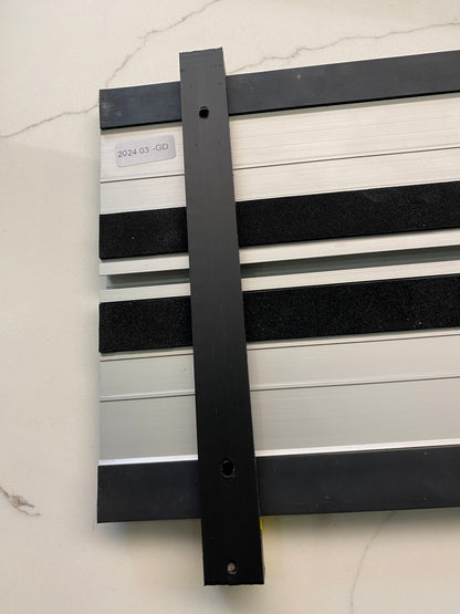 Dewalt Guide Rail Track Rack / Track Saw Wall Mounting Brackets. 5 individual ones