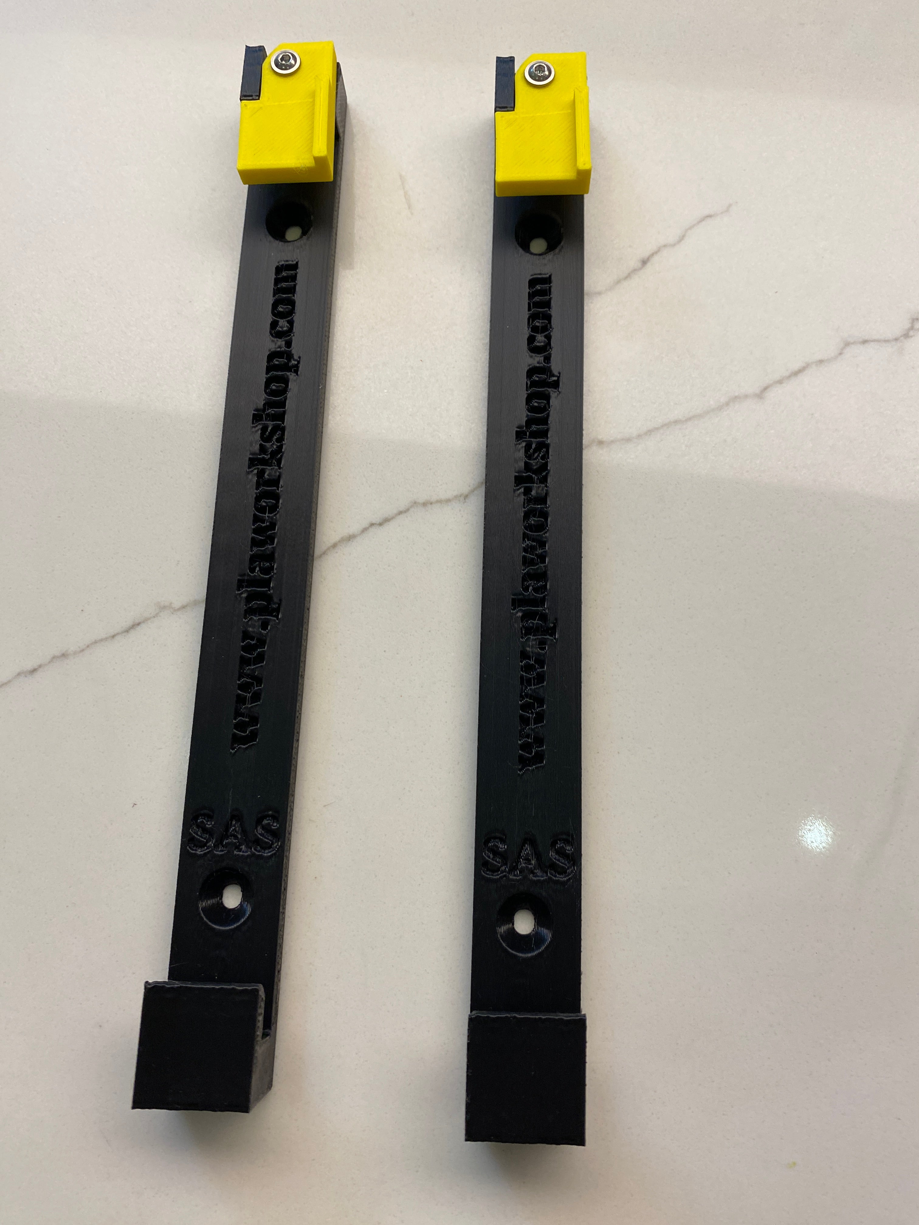 TOOLAX Guide Rail Track Rack / Track Saw Wall Mounting Brackets. 1 PAIR
