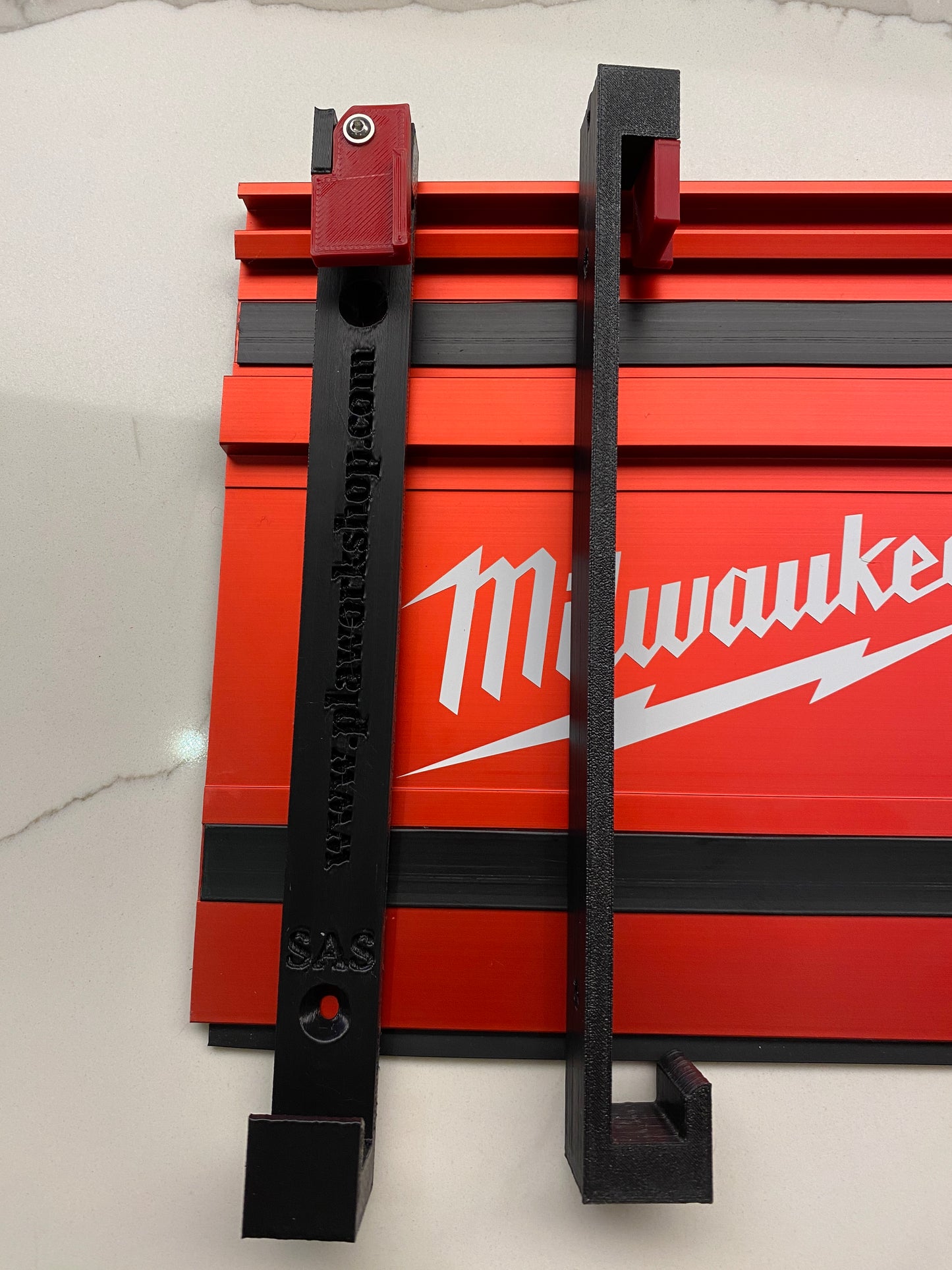 Milwaukee Guide Rail Track Rack / Track Saw Wall Mounting Brackets. 1 PAIR