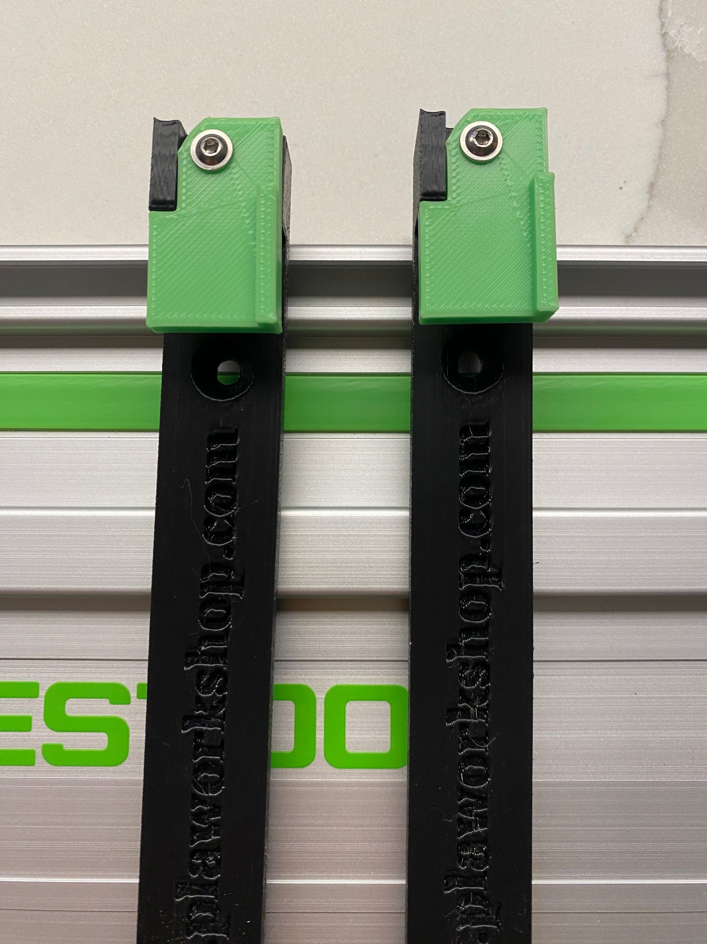 Festool Guide Rail Track Rack / Track Saw Wall Mounting Brackets. 1 PAIR