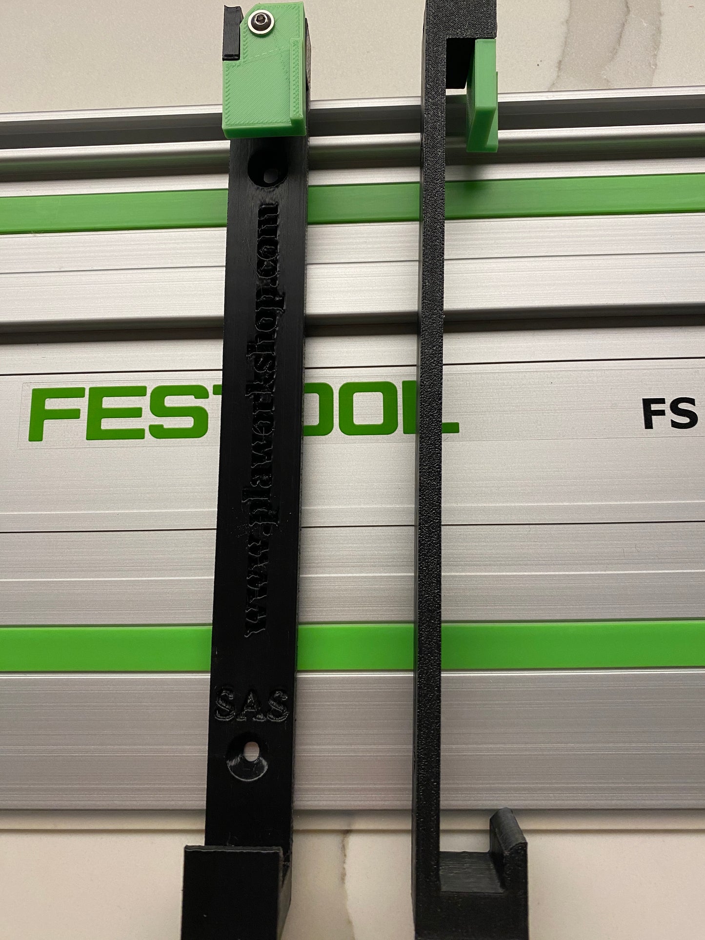 Festool Guide Rail Track Rack / Track Saw Wall Mounting Brackets. 1 PAIR