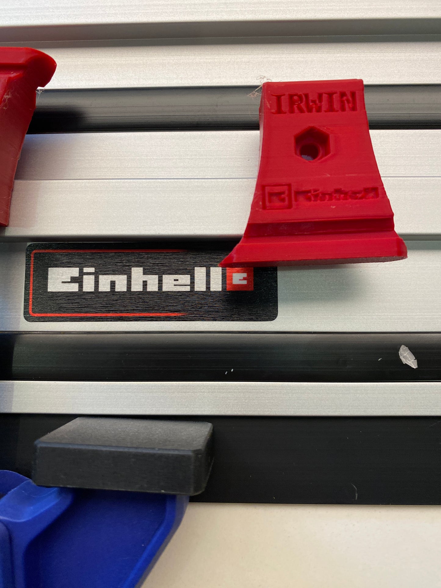 Einhell track Saw guide rail clamp feet (PK 2) - For Irwin Quick Grip