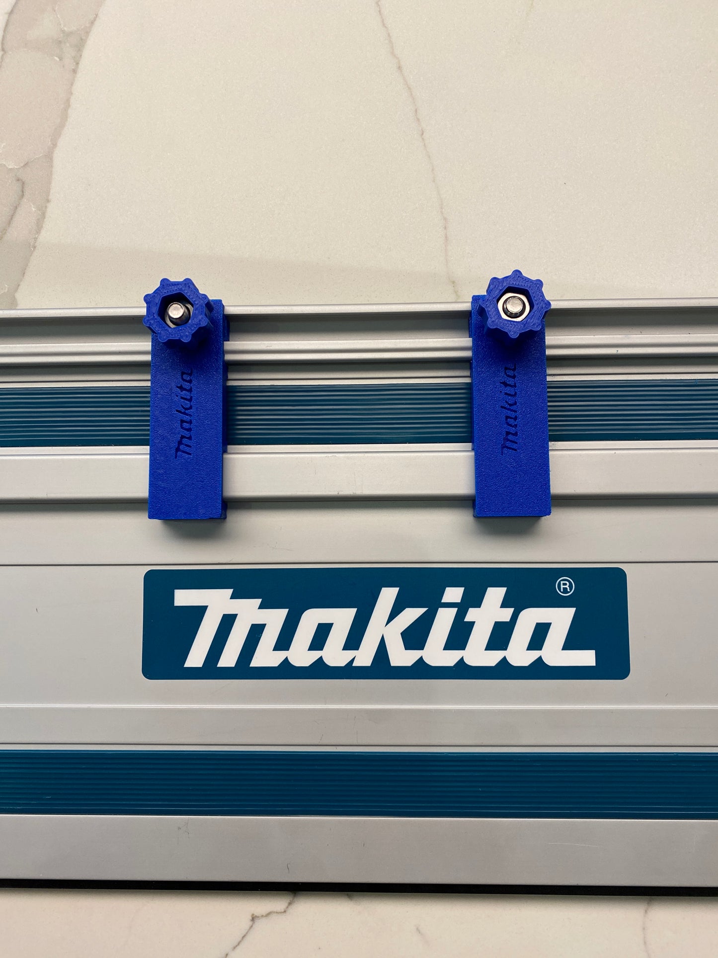 Plunge Stops /Guide Rail Stops / Track Limits / Anti Kickback /  Repetitive Cuts 1 PAIR to fit Makita Guide Rail