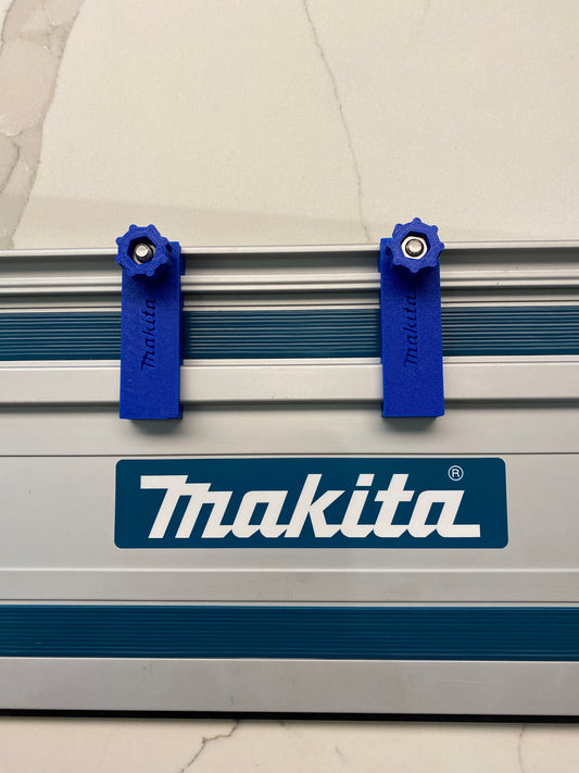 Plunge Stops /Guide Rail Stops / Track Limits / Anti Kickback /  Repetitive Cuts 1 PAIR to fit Makita Guide Rail