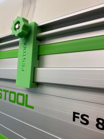 Plunge Stops /Guide Rail Stops / Track Limits / Anti Kickback /  Repetitive Cuts 1 PAIR to fit Festool Guide Rail
