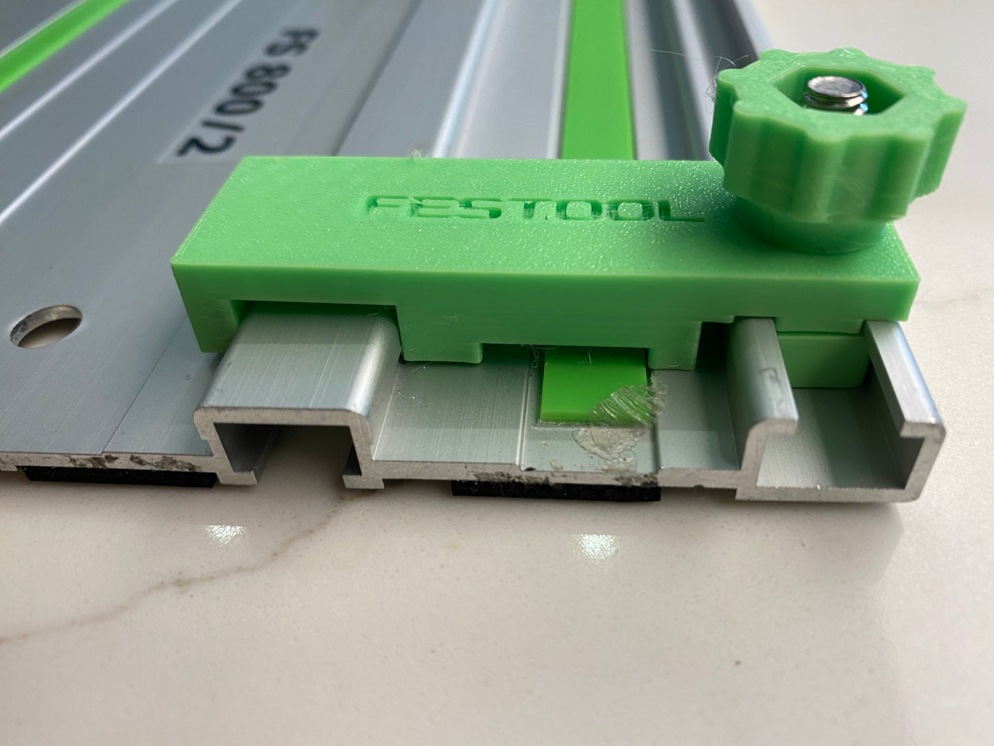 Plunge Stops /Guide Rail Stops / Track Limits / Anti Kickback /  Repetitive Cuts 1 PAIR to fit Festool Guide Rail