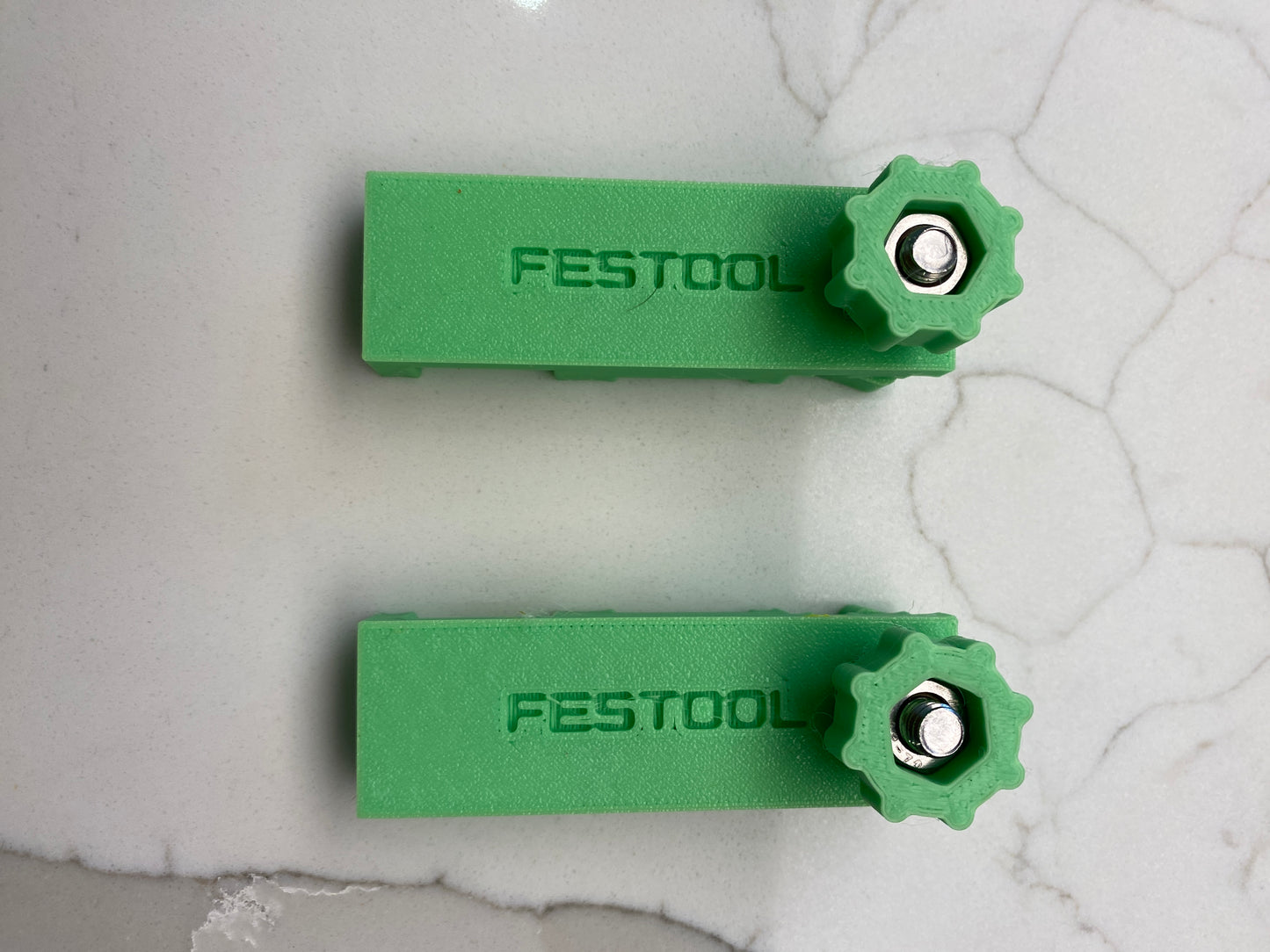 Plunge Stops /Guide Rail Stops / Track Limits / Anti Kickback /  Repetitive Cuts 1 PAIR to fit Festool Guide Rail