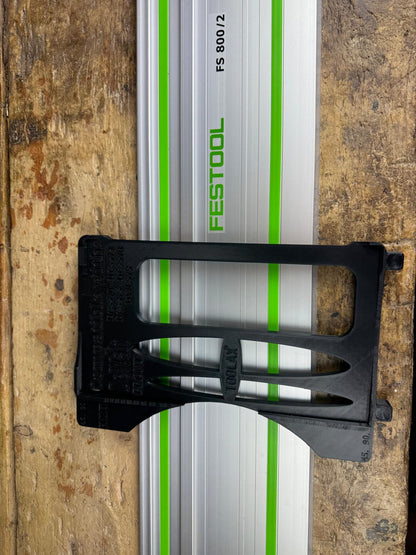 TOOLAX Guide Rail Adapter Base – Cut Perfect 45° & 90° Angles compatible with Dewalt Circular Saws DCS570, DWE575, DCS575, DCS578, DCS573 – Fits Festool Guide Rail